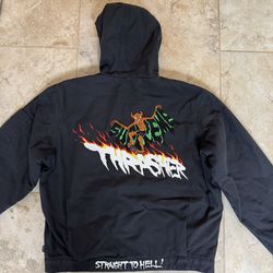 Supreme Thrasher Hooded Work Jack M FW24