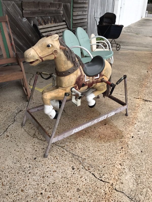 Vintage Radio Flyer Spring Suspension Rocking Horse for Sale in Baytown