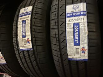 17” 4 new tires 225/65R17