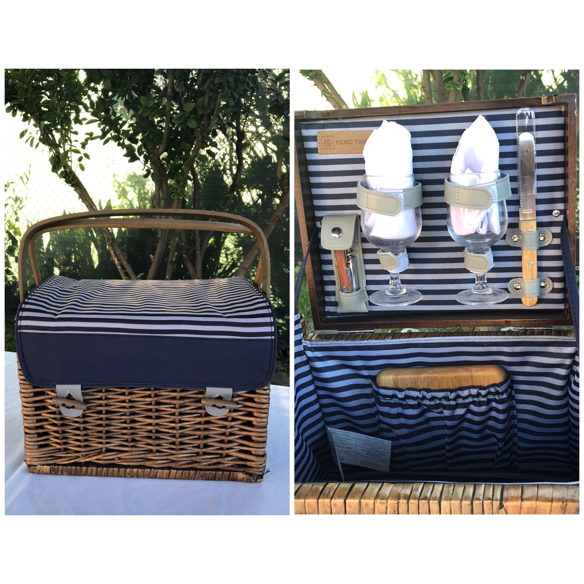 PICNIC BASKET FOR TWO