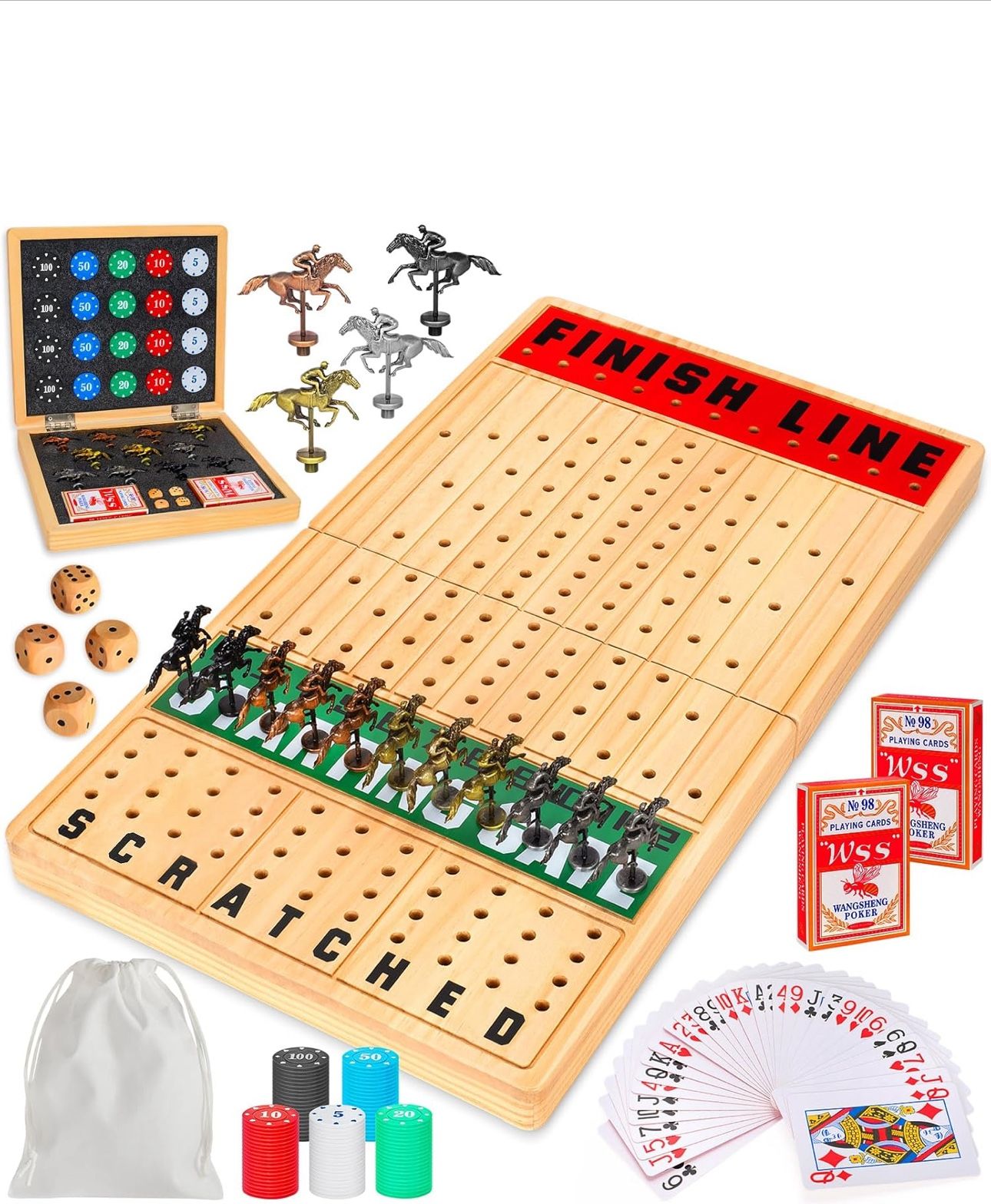 Horse race Board Game