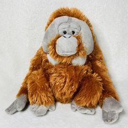 10” Realistic Orangutan Plush Toy