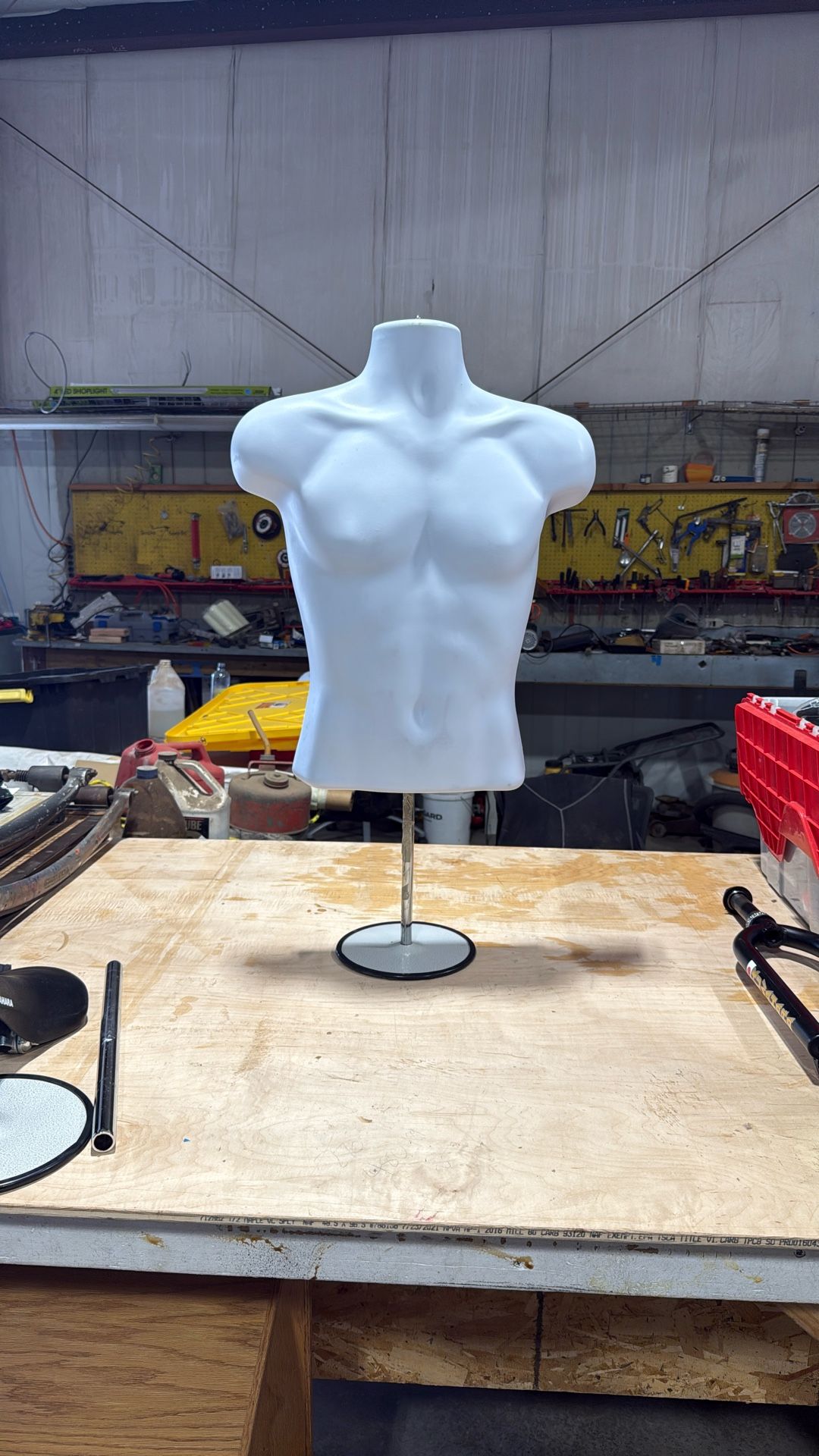 Tabletop Male And Female Mannequins