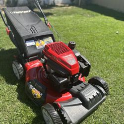 Lawnmower Troy Bilt Gas Lawn Mower Self Propelled 