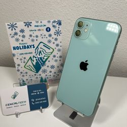 iPhone 11 64gb Unlocked 100% 🔋 Health New Battery. In Good 6/10 Condition
