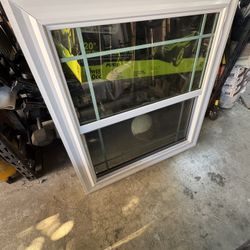 Retrofit Vinyl Window Single Hung 40 1/2 X 43 1/2 