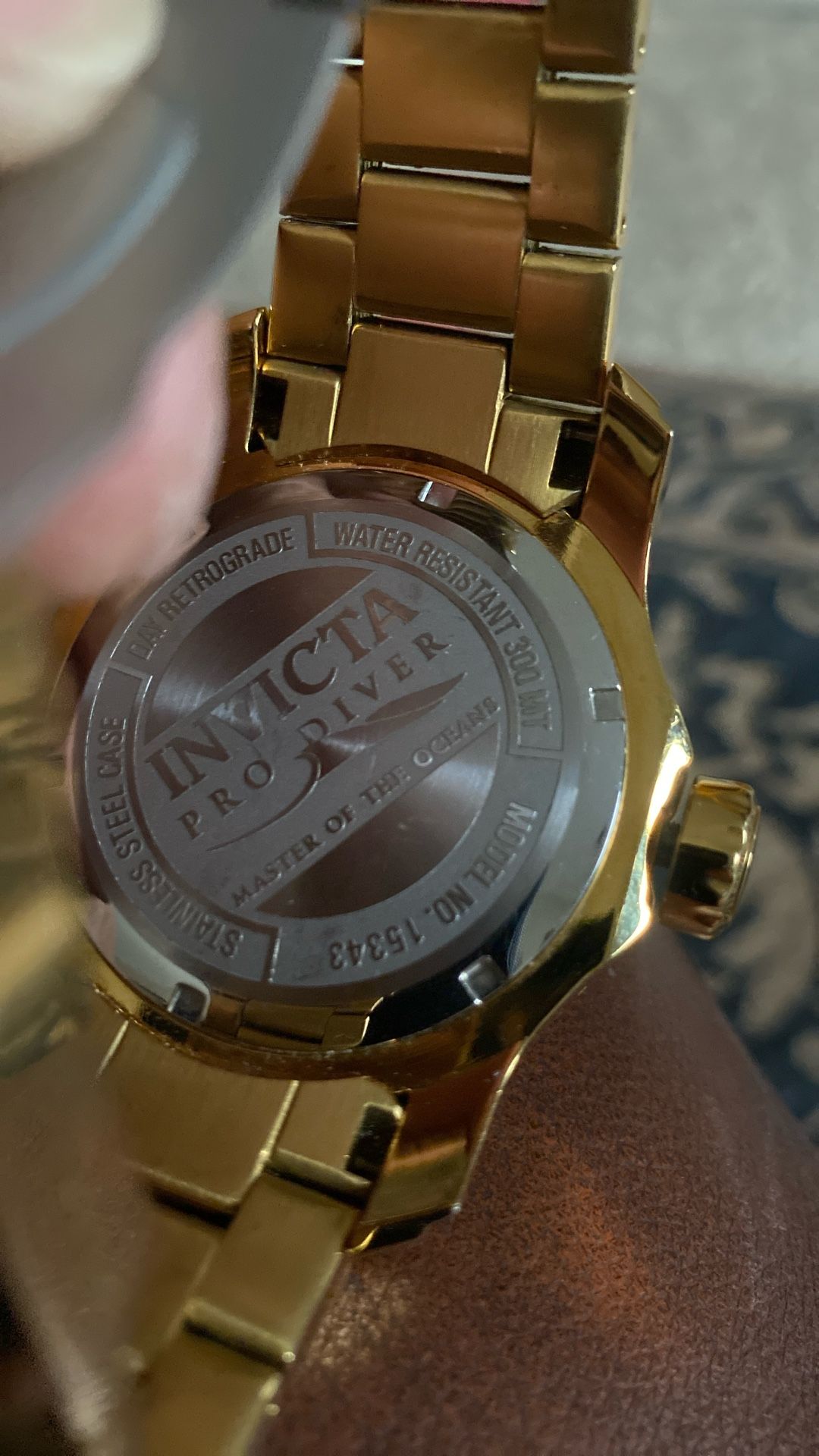 INVICTA PRO DIVER CHAMPAGNE DIAL MEN'S WATCH 15343