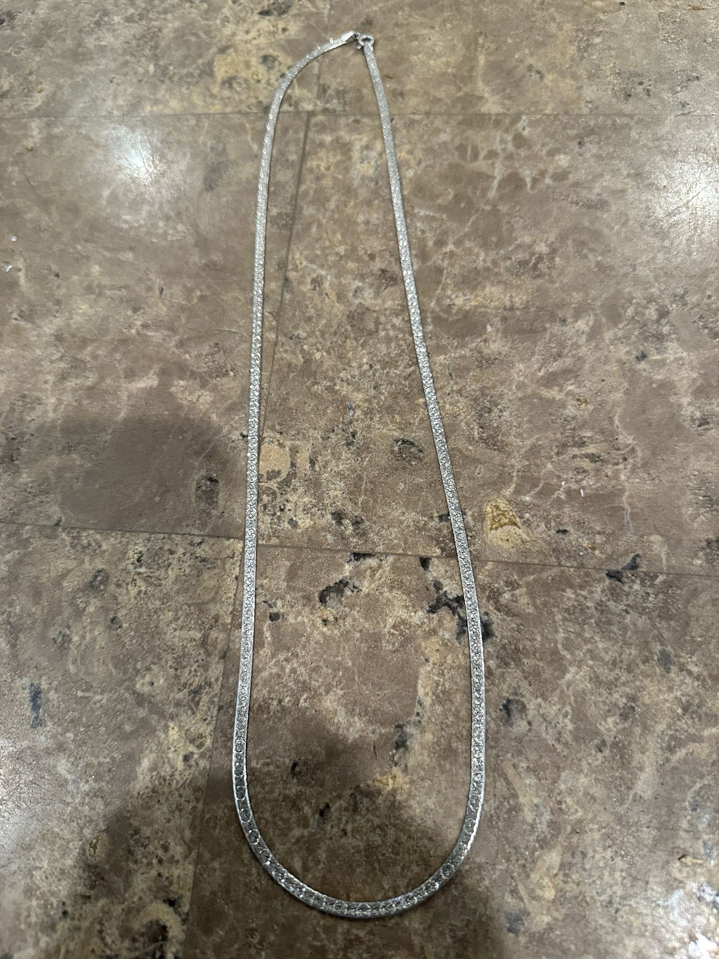 HERRINGBONE 925 Chain