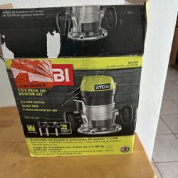 Ryobi Electric Fixed Base Router Kit