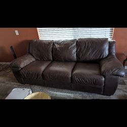  Leather Couch Sofa