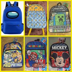 BOY'S BACKPACK 👉16 INCHES TALL👉$25 EACH ONE 