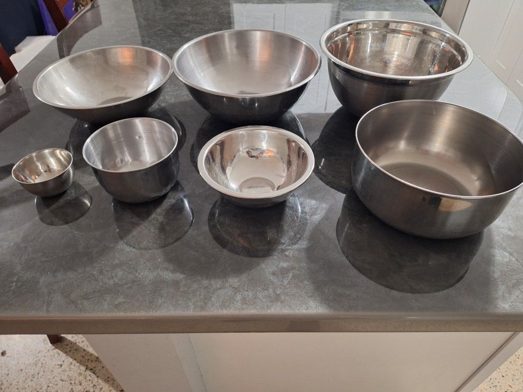 Stainless Mixing Bowls