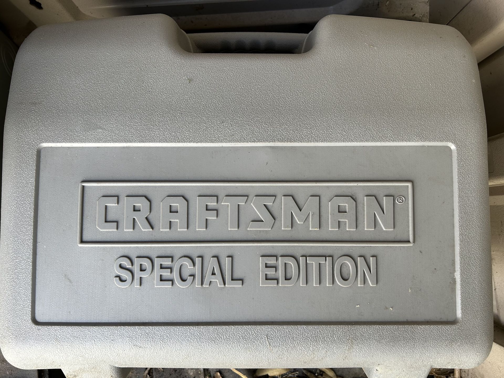 Craftsman 19.2v Tool Batteries, Charger, Special Edition case