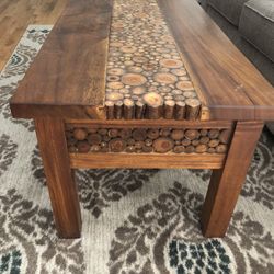 Coffee Table With Matching Side Table
