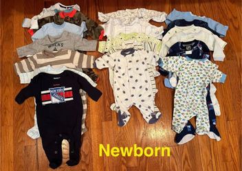 Newborn baby boy clothing