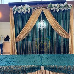 Xv Decoracion Verde Esmeralda
