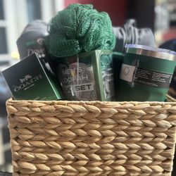 Just in time for Father’s Day Coach gift basket