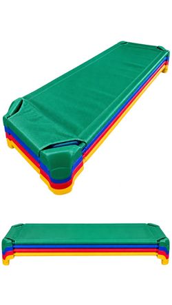 4 stackable daycare net cots