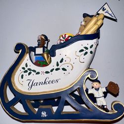 2001 Danbury Mint New York Yankees Sleigh 
