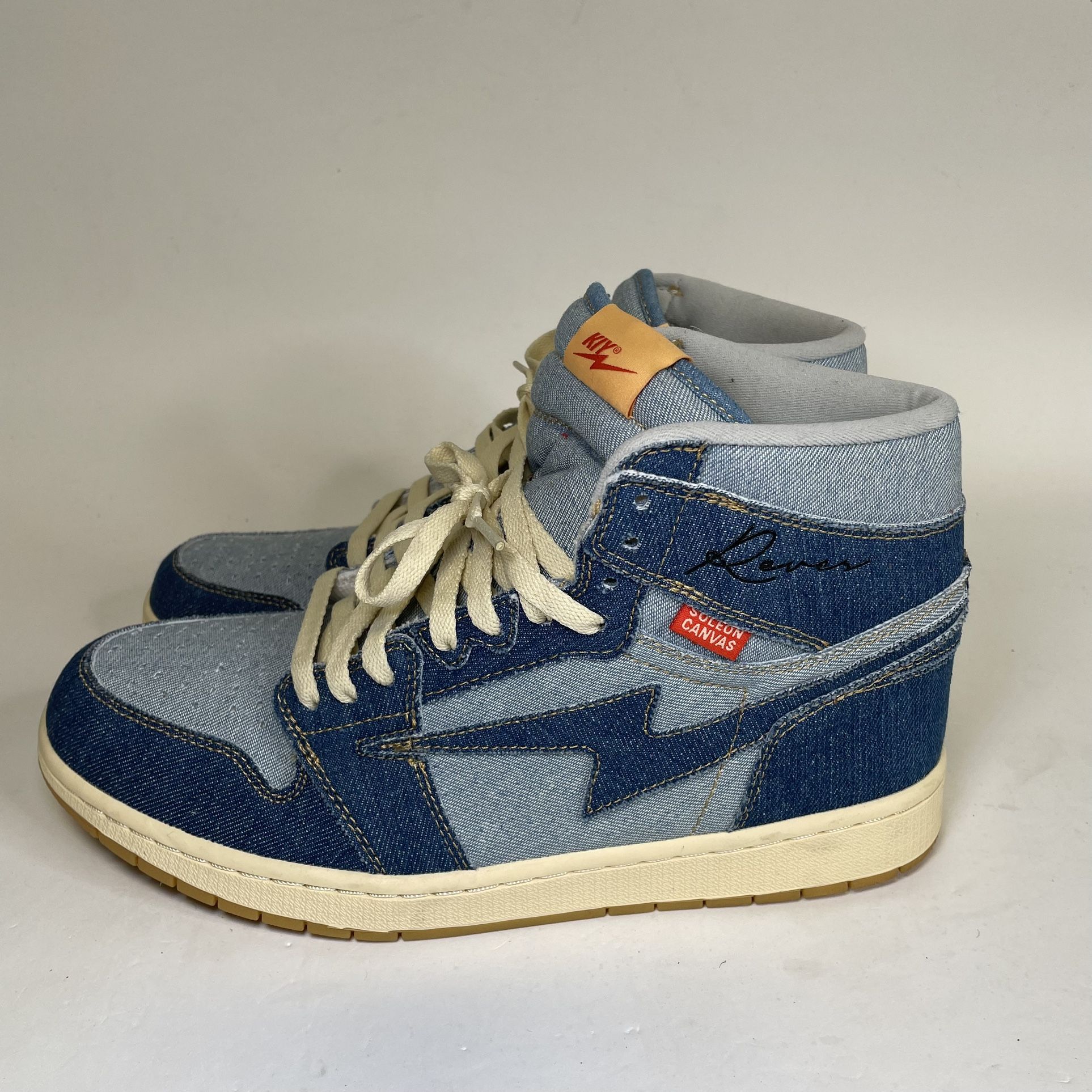 Kool Kiy X Reves Paris Denim Shoes