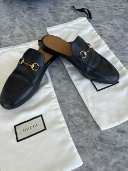 Gucci Black Slides/Mules - Woman