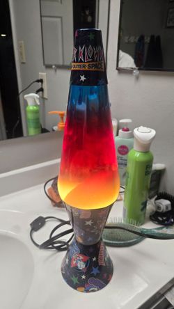 Clowns from outer space lava lamp