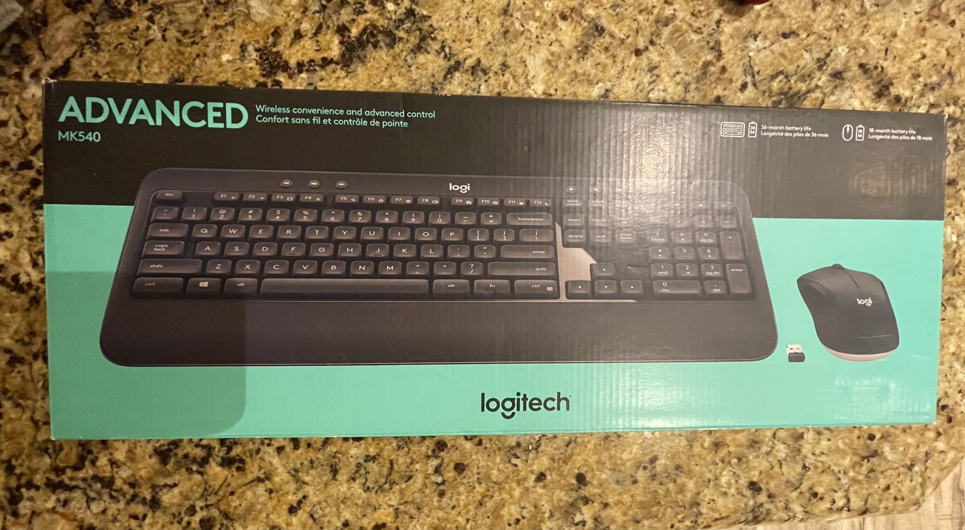 New Keyboard & Mouse Combo - Logi MK540