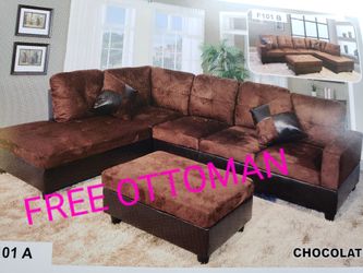 Sectional free Ottoman