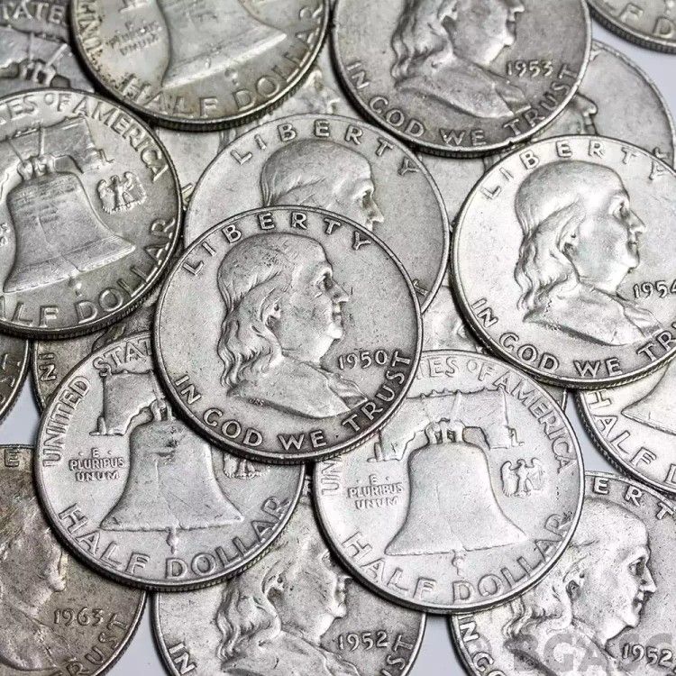 Silver Half Dollar Coins