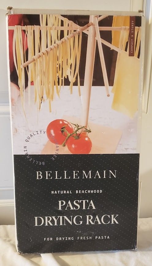 Bellemain Natural Beachwood Pasta Drying Rack