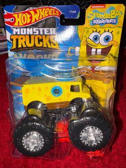 Hot Wheels Sponge Bob Monster Truck 1:64 scale