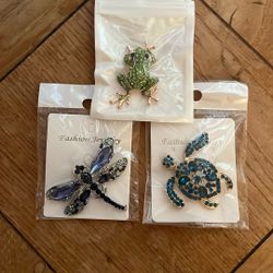 NEW  JEWELRY  PINS  WOMENS FASHION