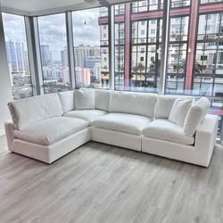 New White Cloud Couch Sofa Sectional