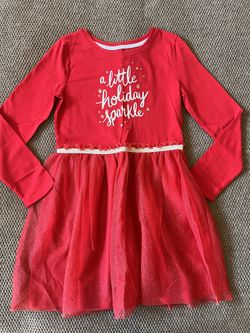 Xmas Dress Size 10-12 Girls 