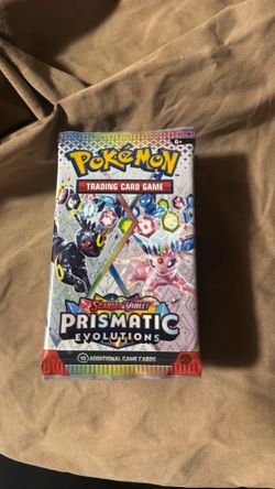Pokemon packs (prismatic evolutions)
