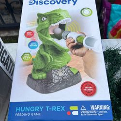 Discovery Hungry T-Rex Feeding Game, Dinosaur Carnival Style Shooting