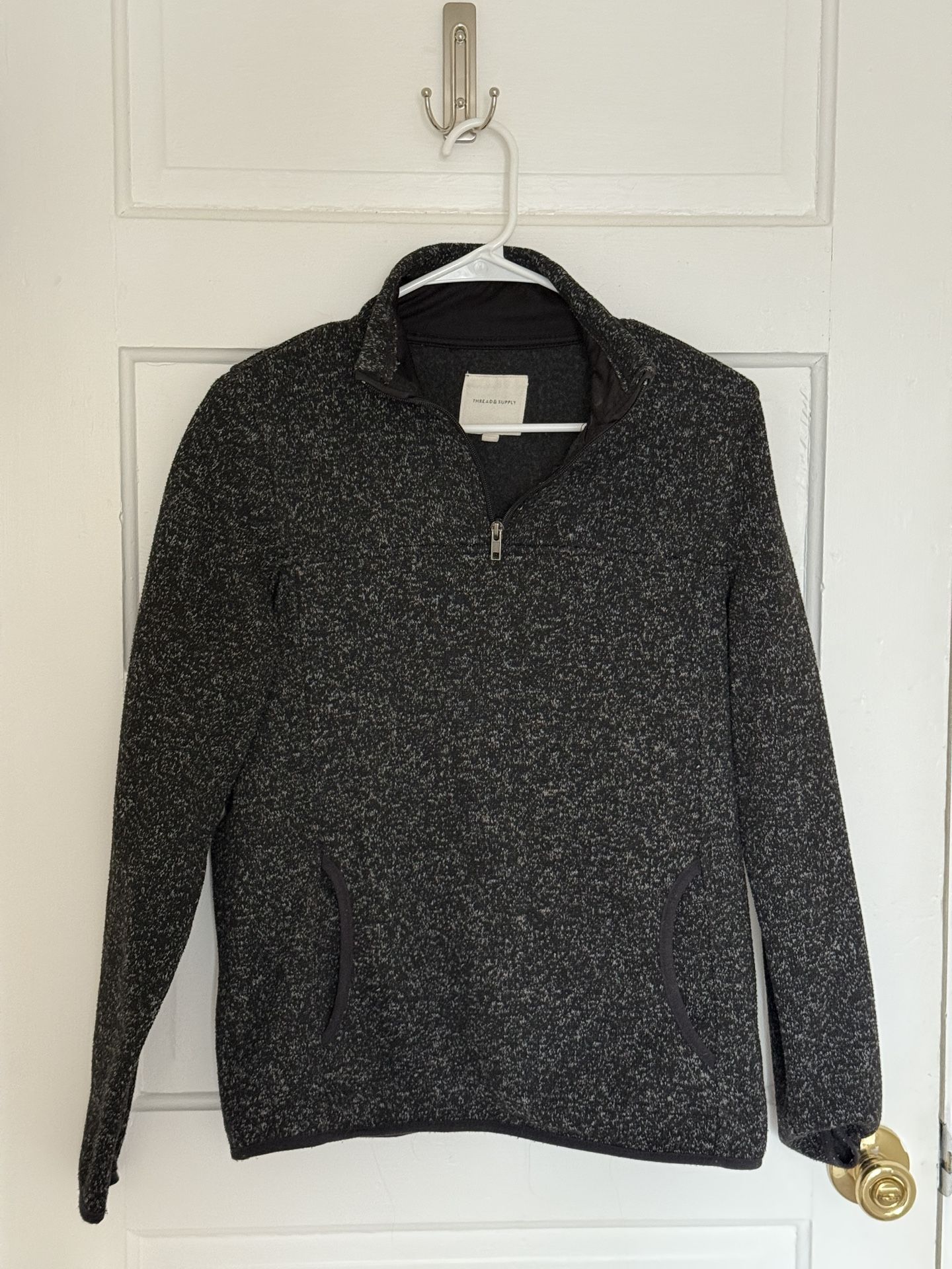 Thread & Supply Quarter-Zip Fleece – Size S – Good Condition – $10