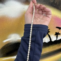 14k TENNIS LAB  DIAMOND BRACELET 