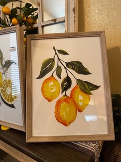2 Lemon 🍋 Wall Art