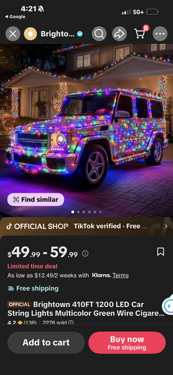 Pallet of lights