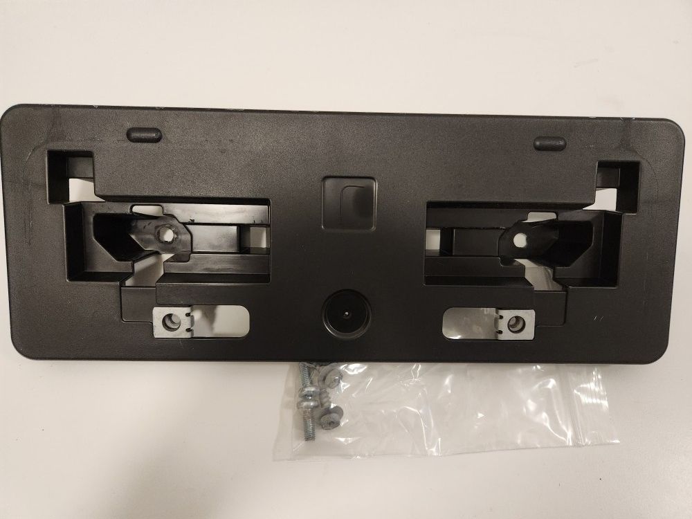 License Plate Holder with Bolts - New