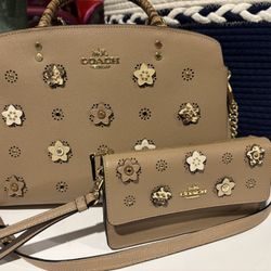 COACH BAG AND WALLET 