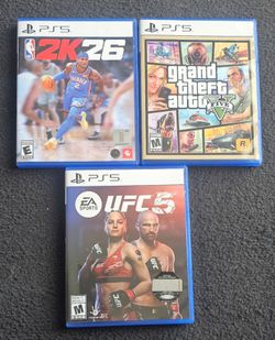 PS5 GAMES, PRICE LISTED IS FOR EACH GAME.