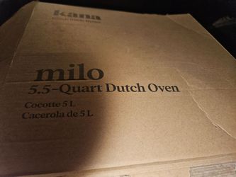 Milo cast iron Dutch oven