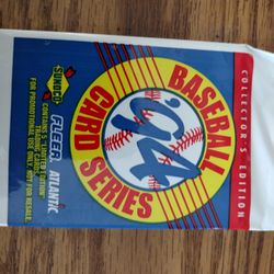 1994 Sunoco Fleer Baseball Cards
