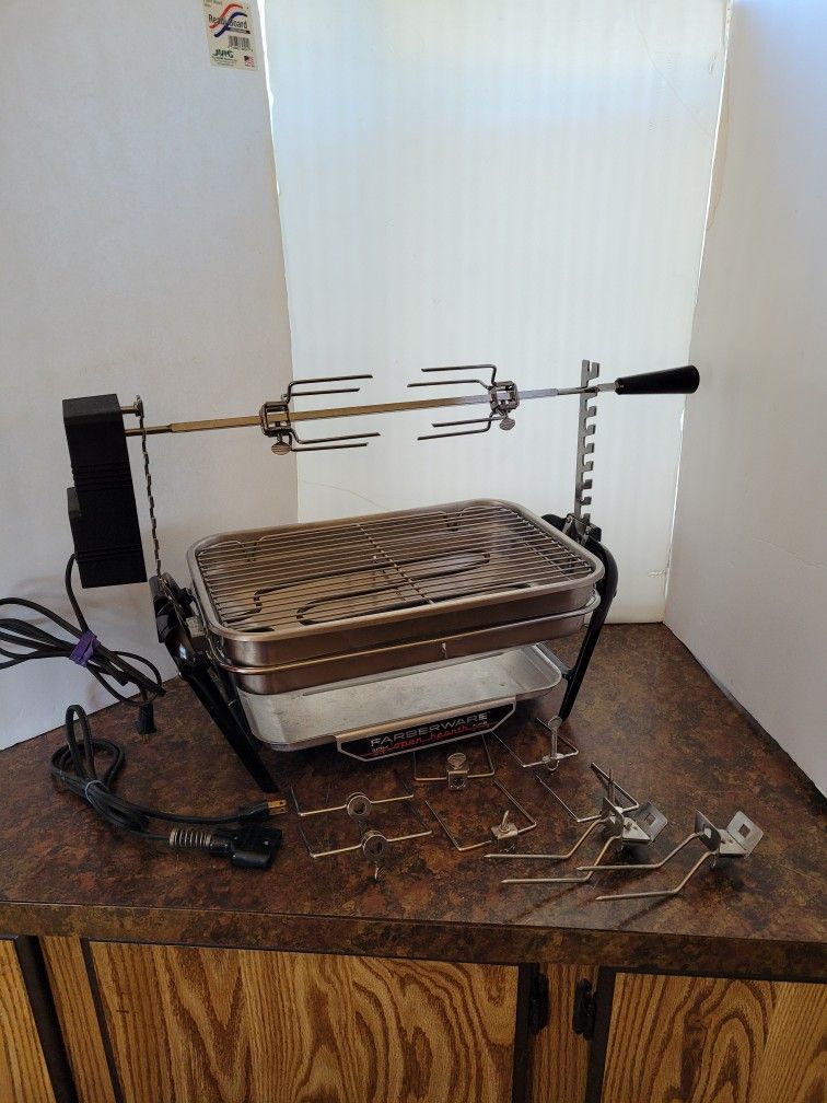 Vintage FARBERWARE Grill Rotisserie