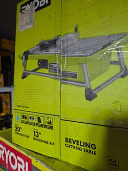 RYOBI CORDED 7"IN WET AND DRY TILE SAW