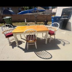 Table And Chairs