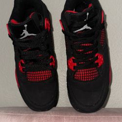 Air Jordan 4 Red Thunder GS