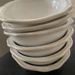 6 PAVILION SMALL BOWLS PICK UP TODAY 
